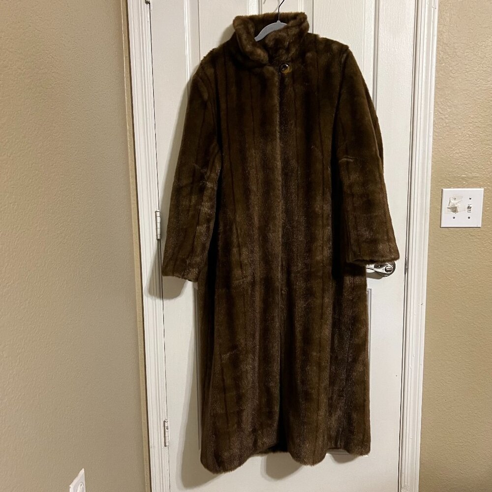 Vintage Faux Fur Women's Coat